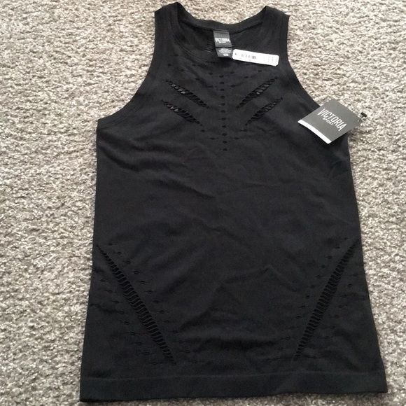Victoria's Secret Tops - NWT Victoria’s Secret sport seamless black tank S